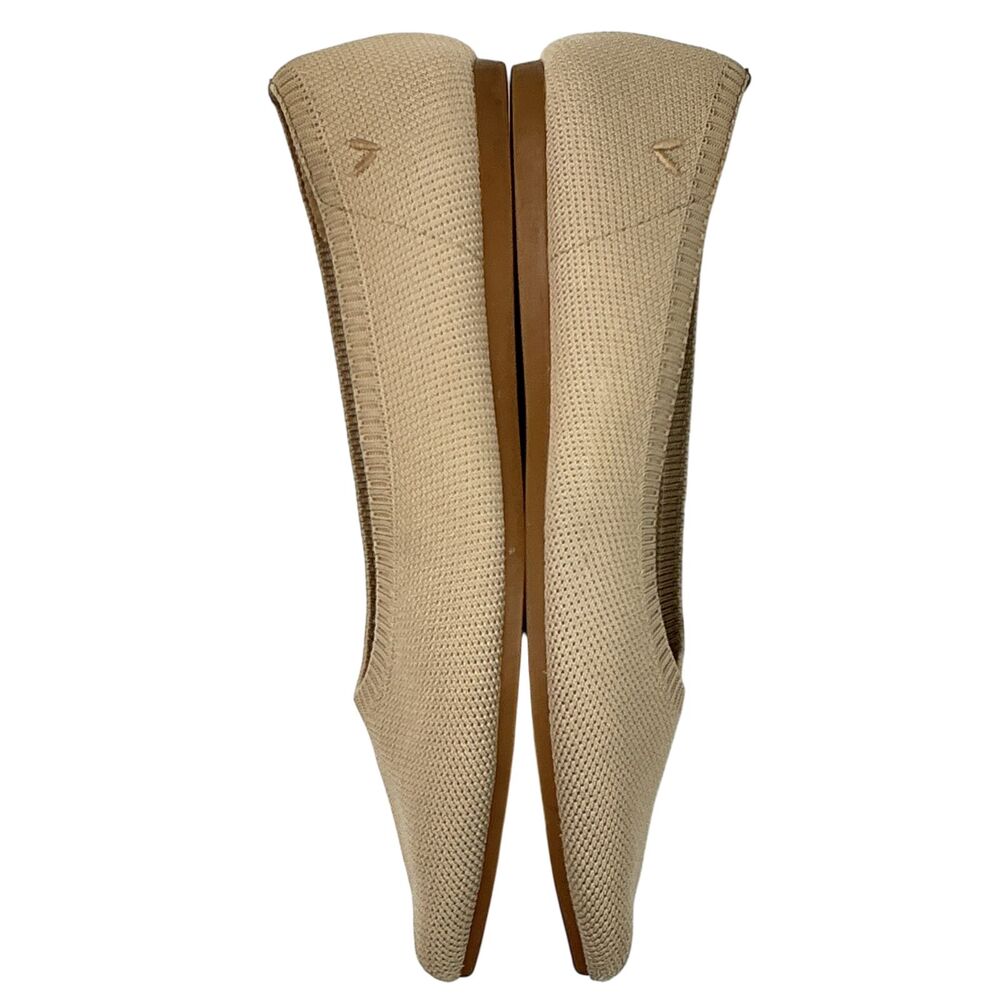 VIVAIA Women's Aria Pointed-Toe Ballet Flats Women's Size 8.5 Almond Beige - Picture 8 of 16